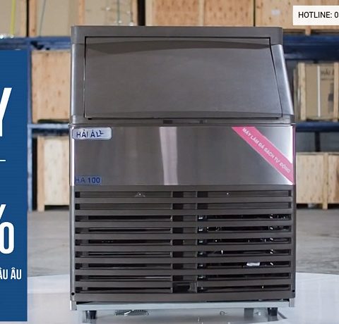 giá máy làm đá viên tinh khiết Hải Âu