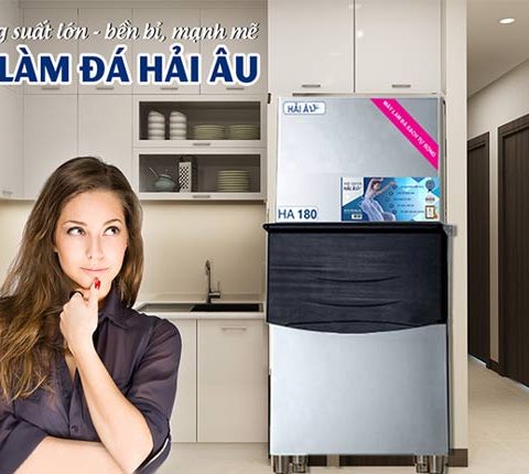 kinh doanh đá viên với tủ làm đá