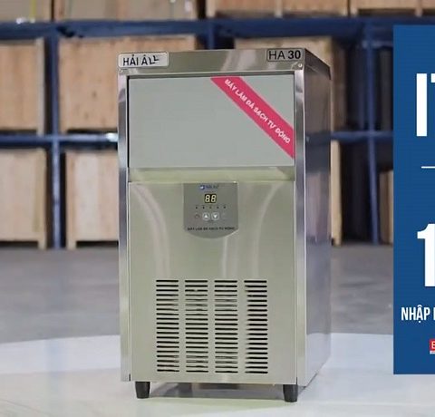 máy làm đá sạch hải âu ha30