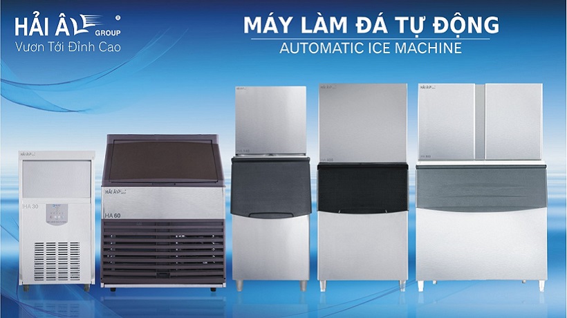 máy làm đá hải âu chuyên sản xuất đá viên sạch tinh khiết