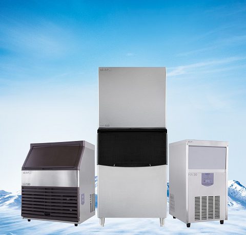 phân biệt máy làm đá viên thật - giả