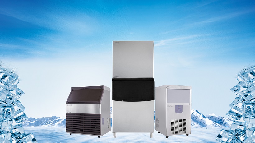 phân biệt máy làm đá viên thật - giả