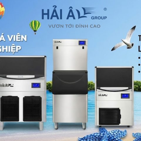 máy làm đá viên dòng E Hải Âu